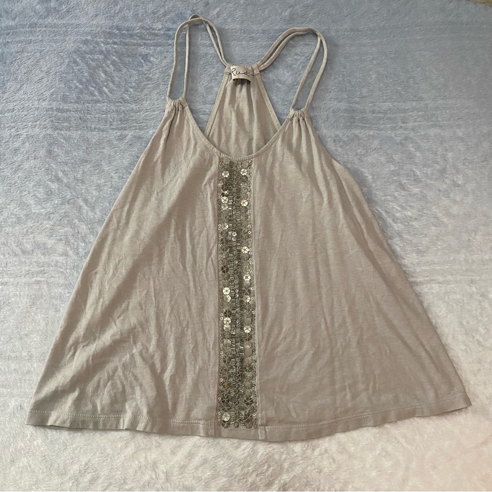 Cute Rudi tank top with sequences
